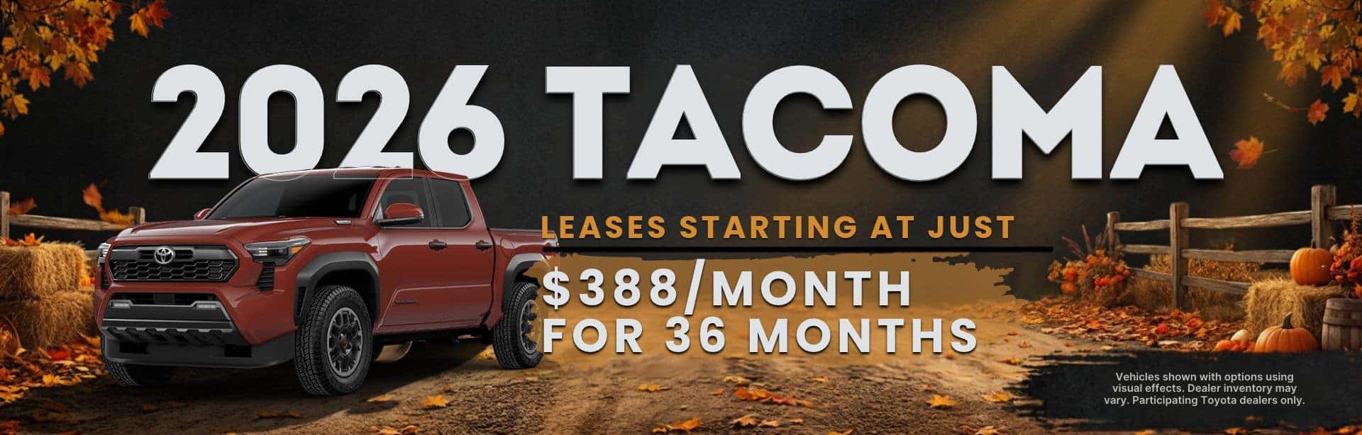 2026 tacoma lease offer
