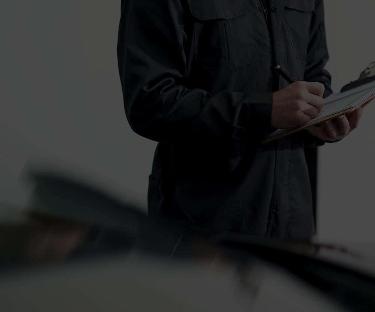 Land Rover service technician