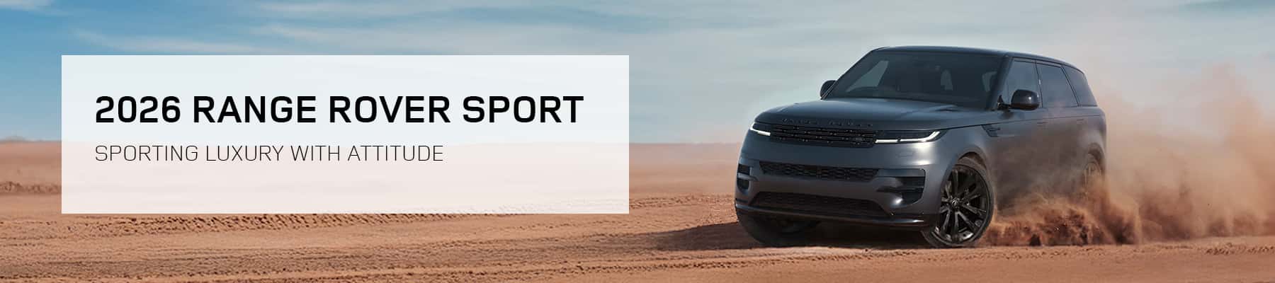 2026 Land Rover Range Rover Sport