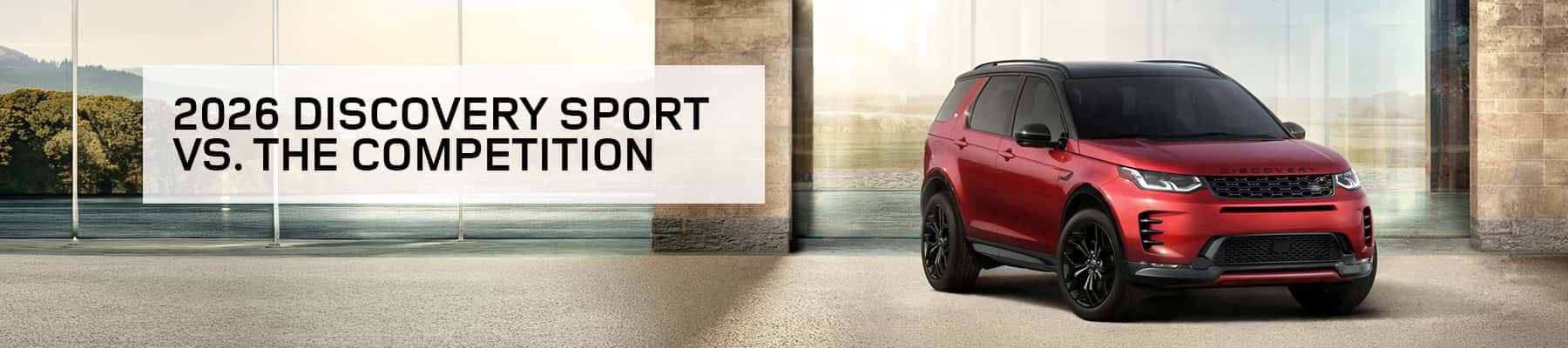 2026 Land Rover Discovery Sport vs. the Competition
