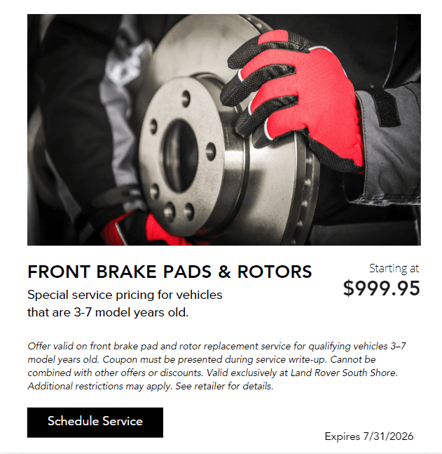 front brakes