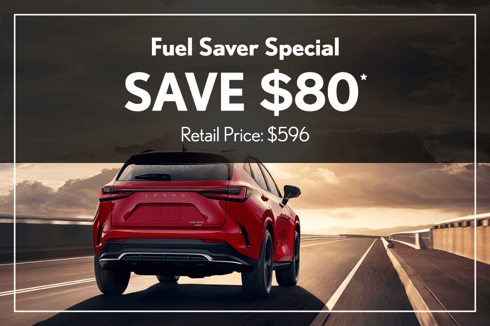 Fuel Saver Special: Replace Engine Air filter Perform Fuel Injection Service Perform Mass Air Flow Sensor Cleaning Retail $596.00 Save $80.00