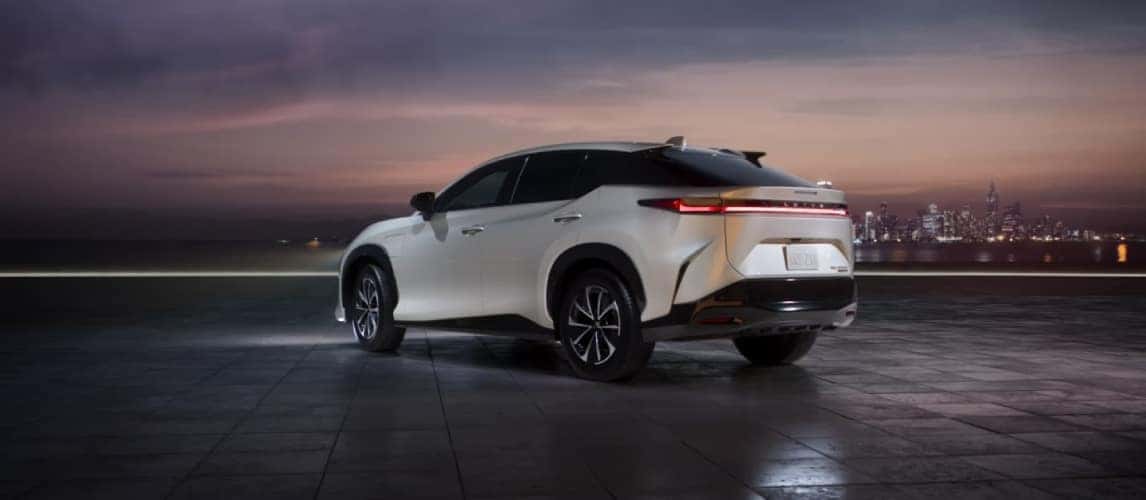 Back Side View of Lexus RZ