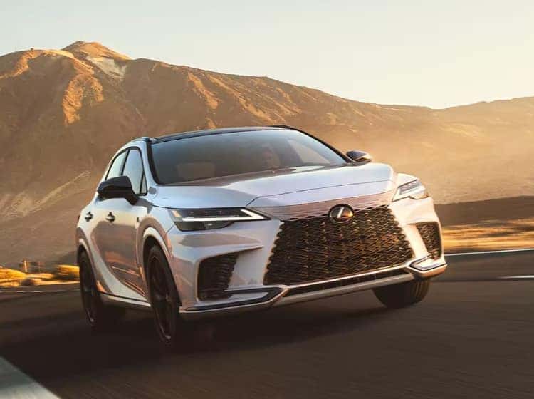 Lexus RXH Driving