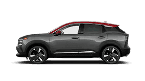 2026 Nissan Kicks Gun Metallic Scarlet Ember Tintcoat Two-tone