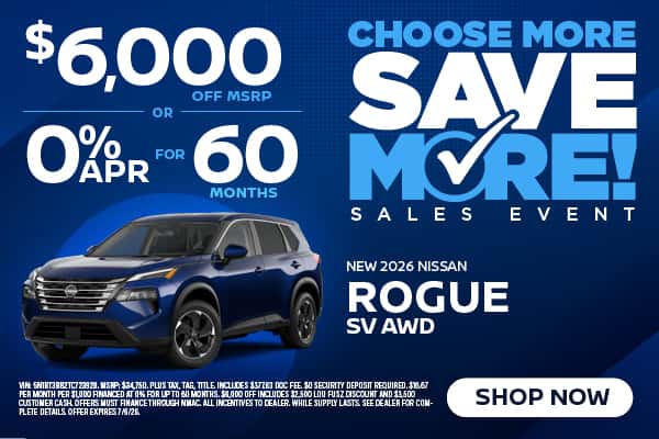 NEW 2026 NISSAN ROGUE SV AWD