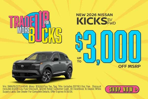 New 2026 Nissan Kicks SV FWD