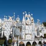 Main queue entrance to the "It's a Small World," attraction at Disneyland, California.