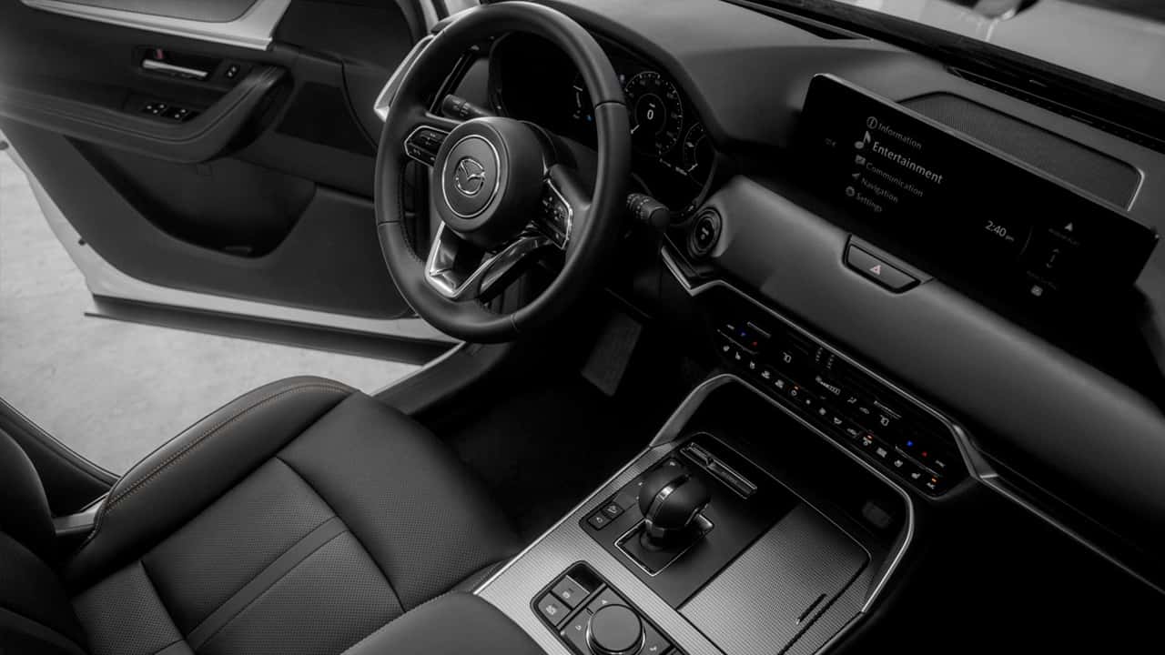 Mazda CX-70 PHEV Infotainment and Charging