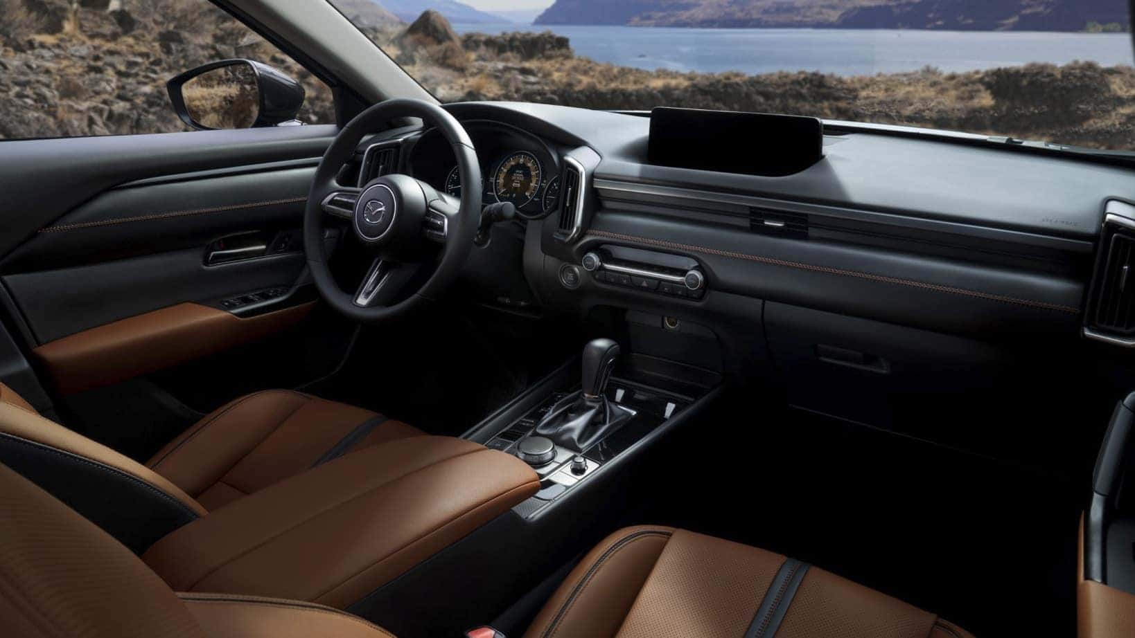 2026 Mazda CX-50 interior dashboard at Mazda of Orange in Orange County