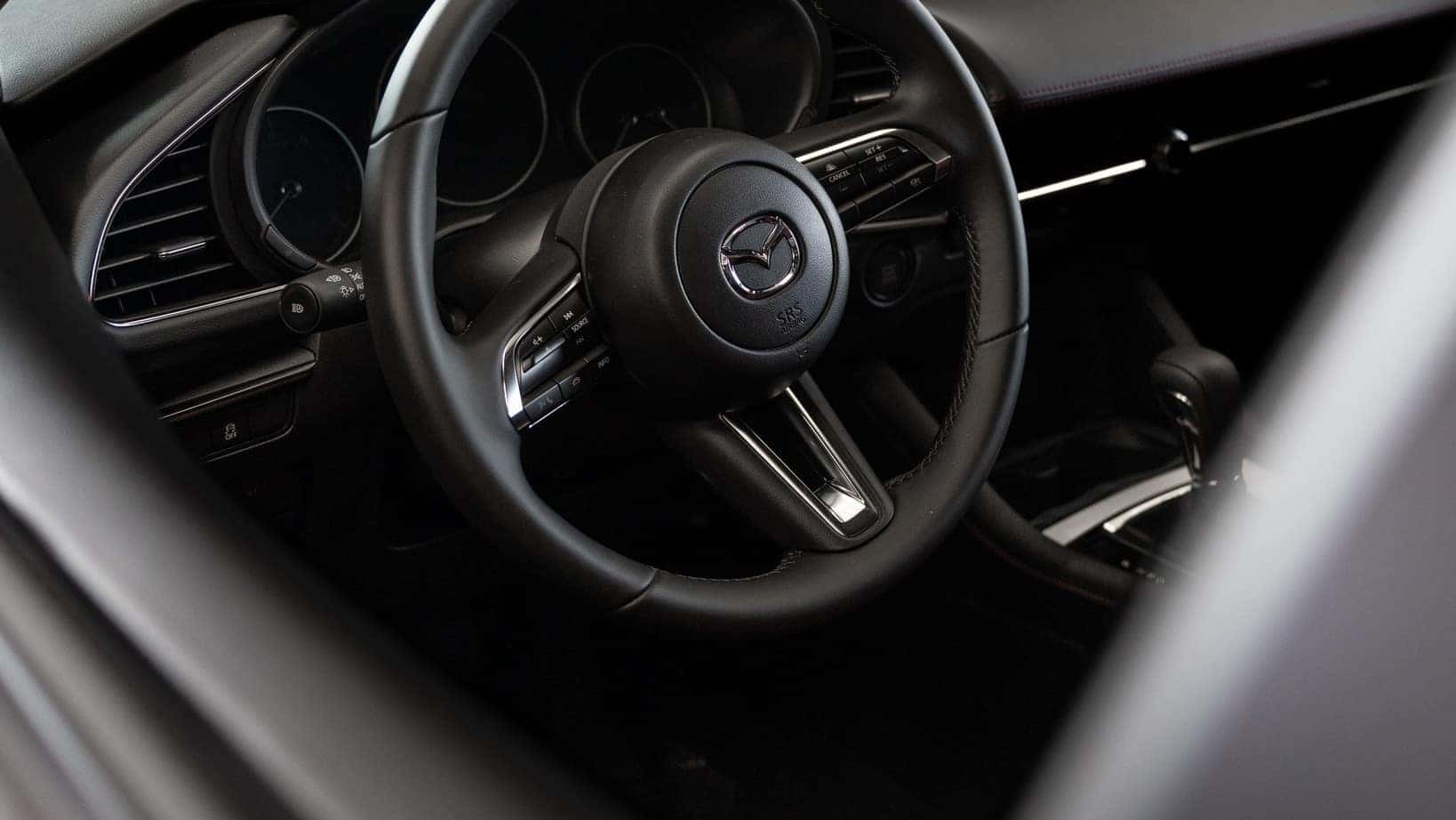 2026 Mazda Mazda3 Sedan interior dashboard at Mazda of Orange in Orange County
