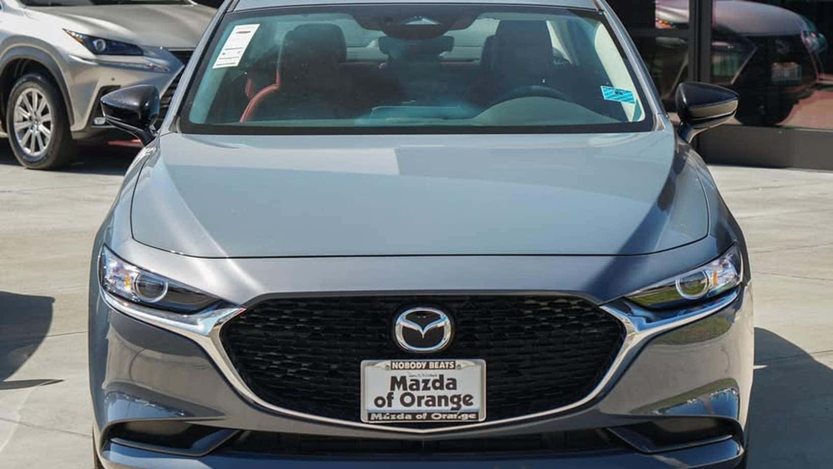 2026 Mazda Mazda3 Sedan exterior side profile at Mazda of Orange in Orange County