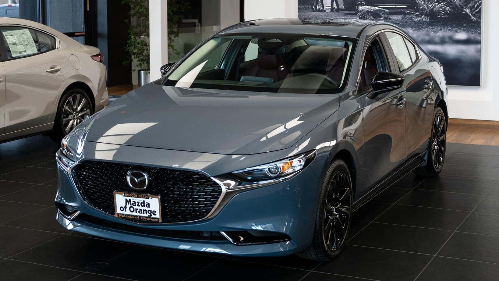 2026 Mazda Mazda3 Sedan popular trim profile at Mazda of Orange in Orange County