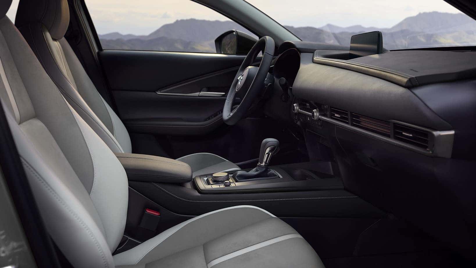2026 Mazda CX-30 interior detail at Mazda of Orange in Orange County