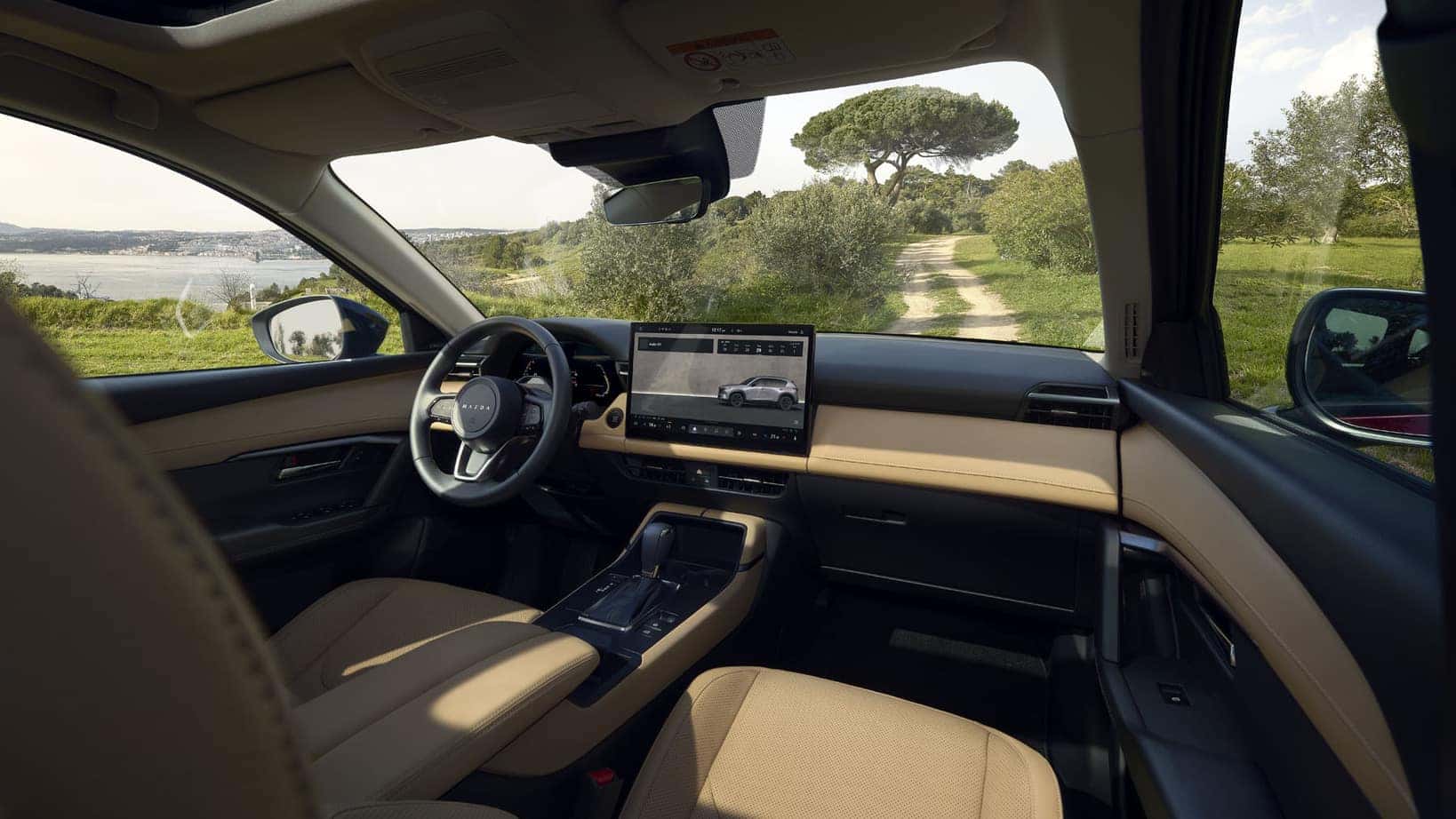 2026 Mazda CX-5 interior dashboard at Mazda of Orange in Orange County