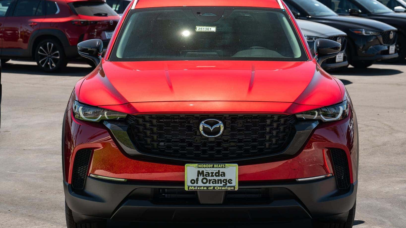 2026 Mazda CX-50 popular trim profile at Mazda of Orange in Orange County