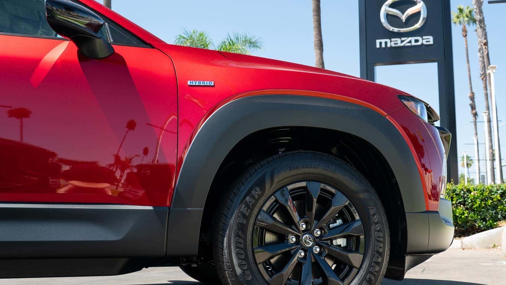2026 Mazda CX-50 exterior side profile at Mazda of Orange in Orange County
