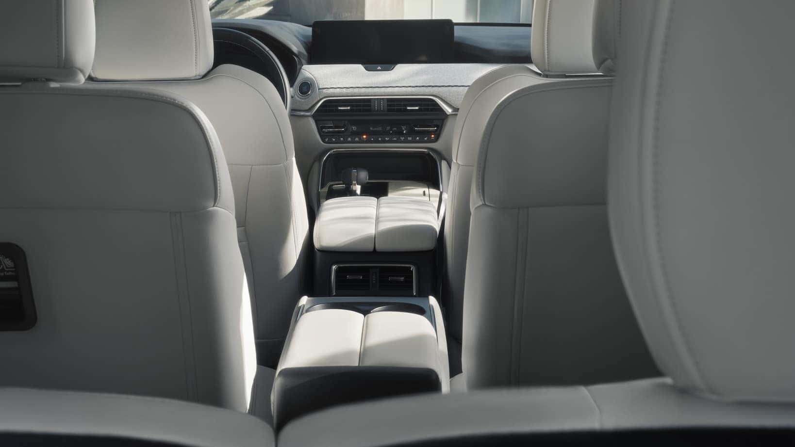 2026 Mazda CX-90 interior detail at Mazda of Orange in Orange County