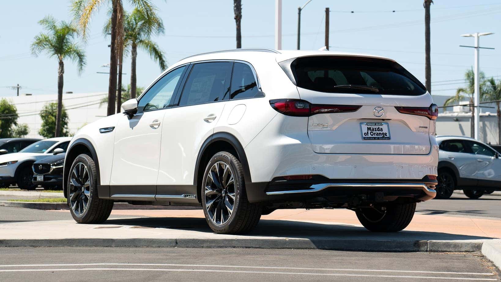 2026 Mazda CX-90 exterior side profile at Mazda of Orange in Orange County