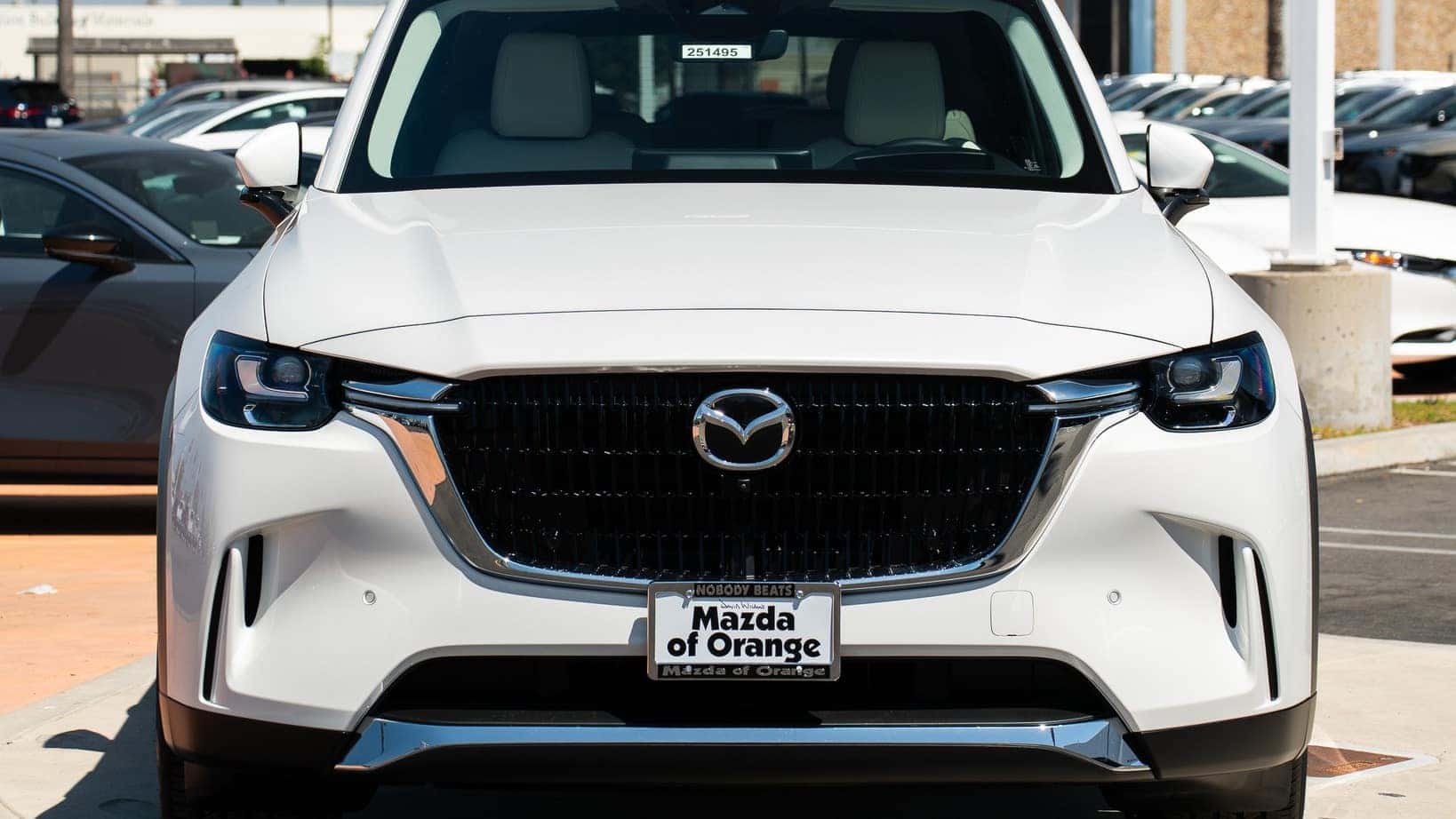 2026 Mazda CX-90 popular trim profile at Mazda of Orange in Orange County