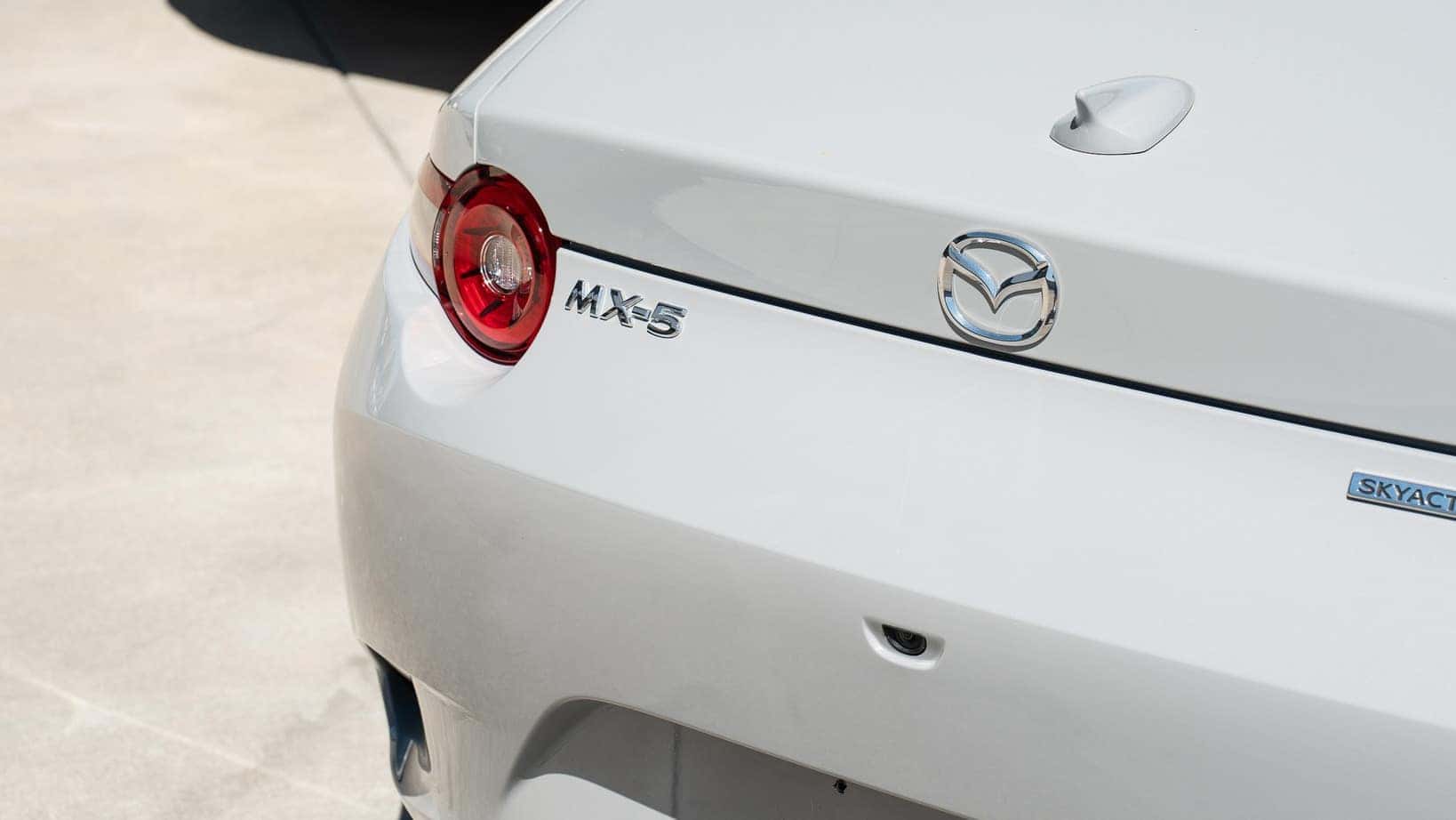 2026 Mazda MX-5 Miata exterior side profile at Mazda of Orange in Orange County