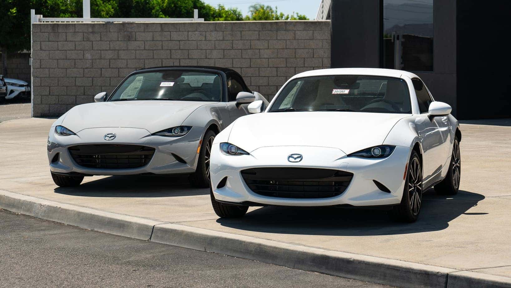 2026 Mazda MX-5 Miata popular trim profile at Mazda of Orange in Orange County