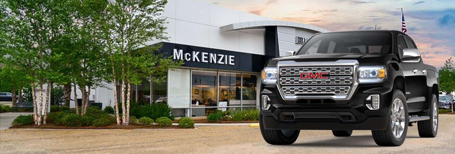 2022 GMC Canyon driving up a hillside road