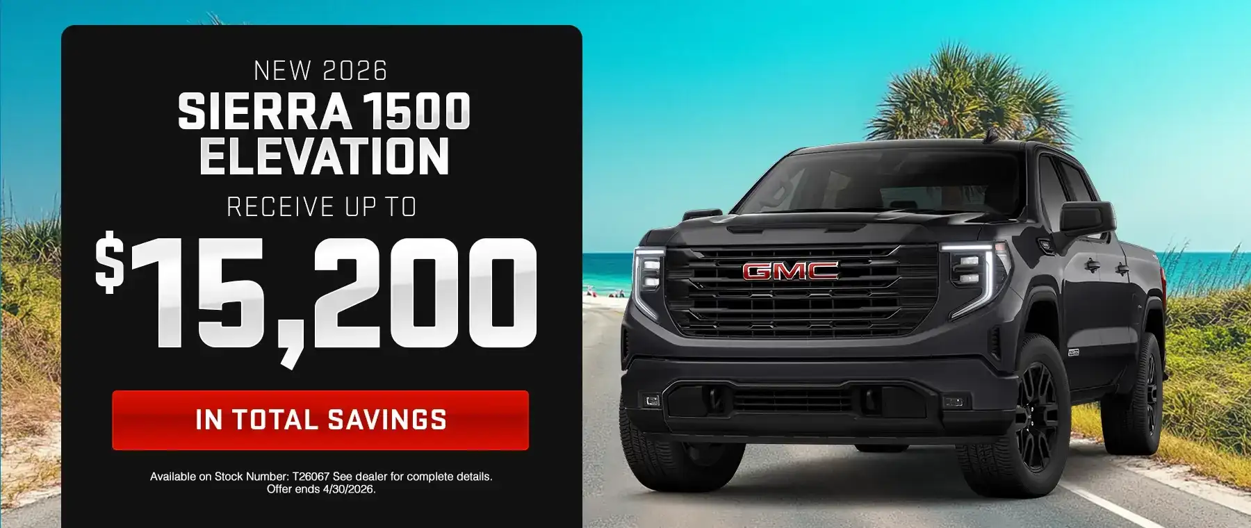 GMC Sierra Elevation Offer