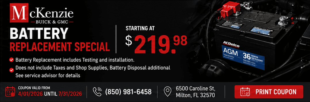 Battery Service Special - May 2026