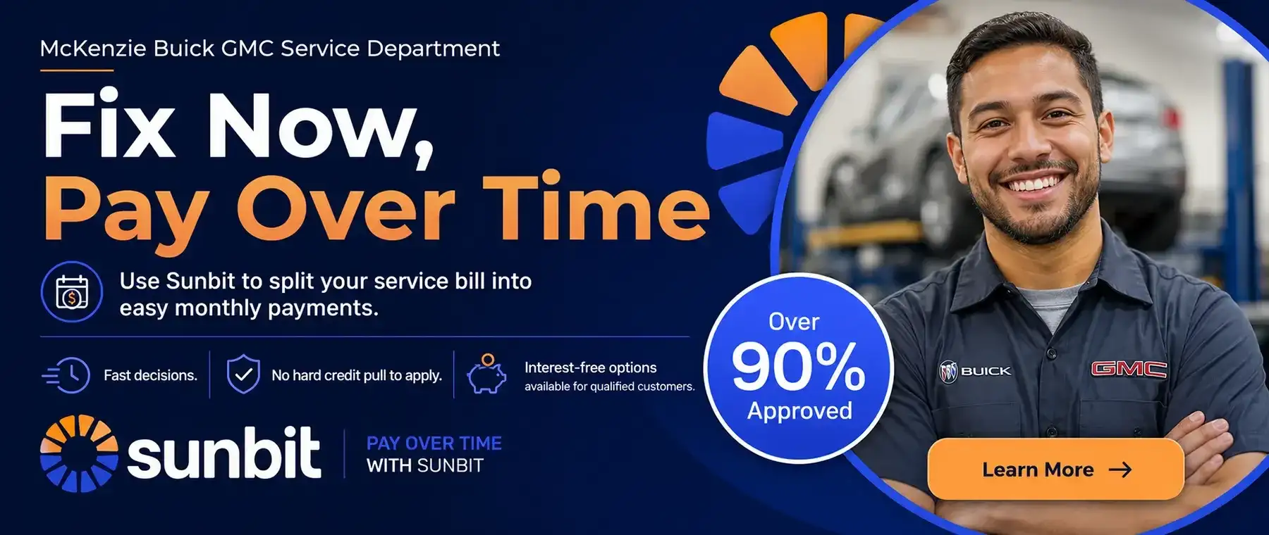 McKenzie Sunbit Financing