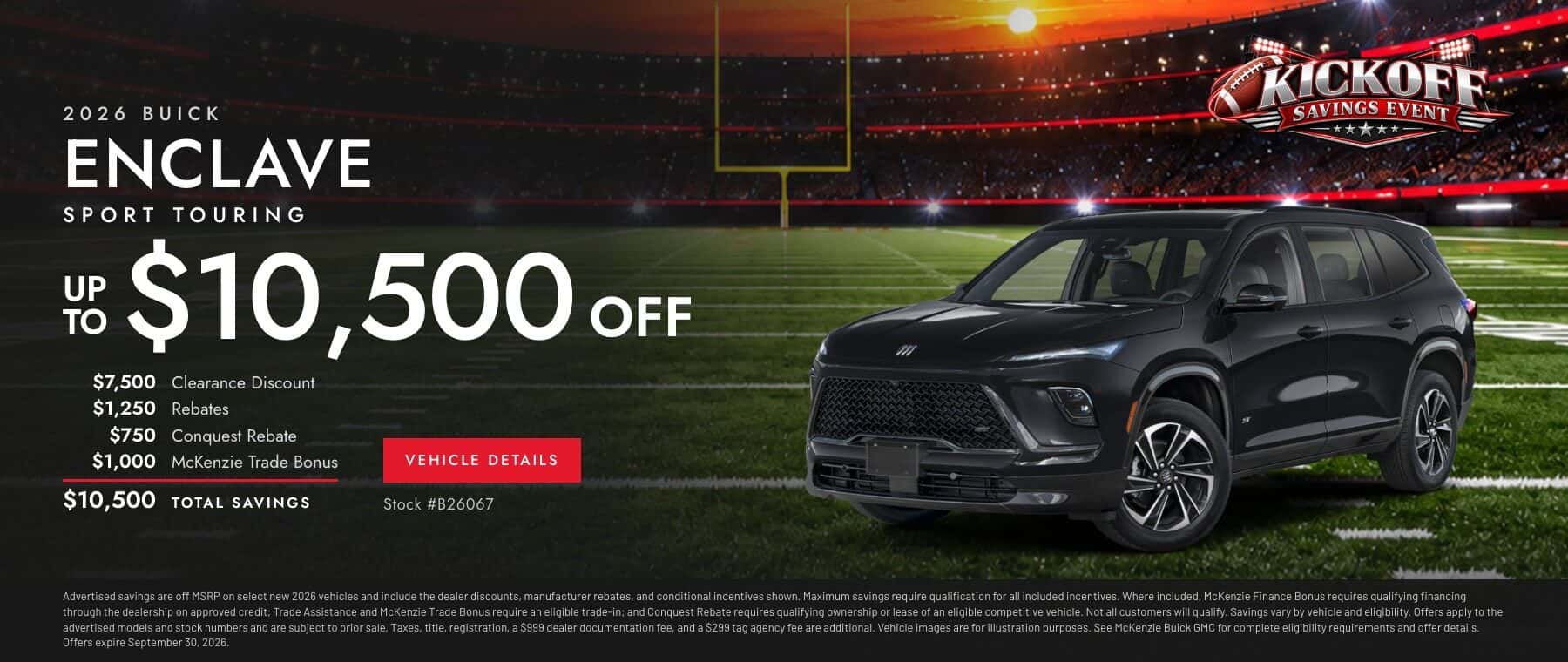 Kickoff Savings