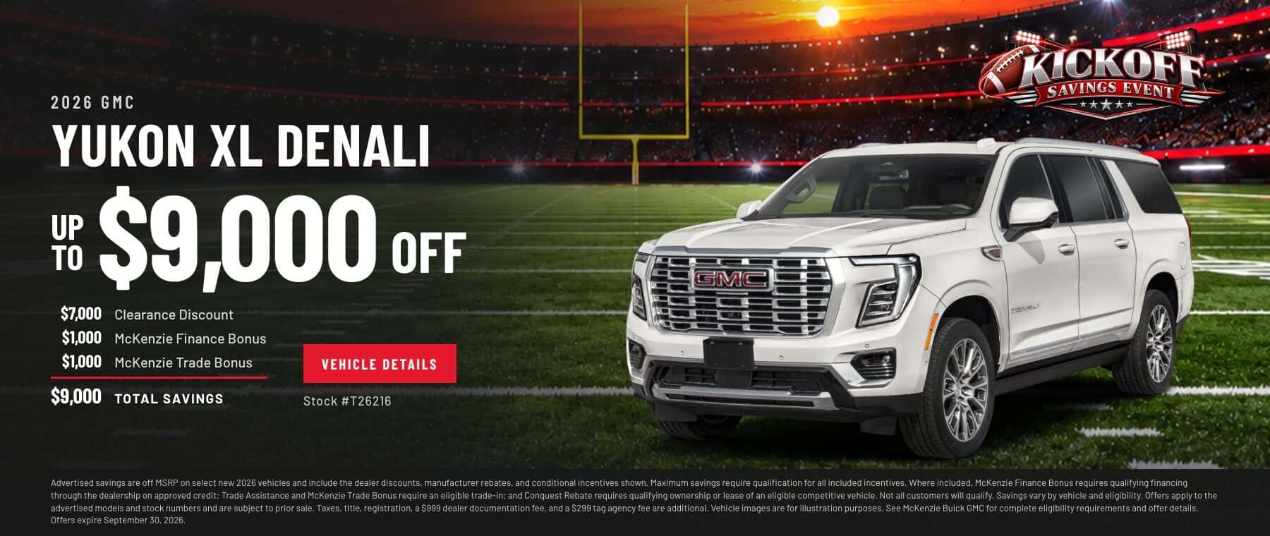 Kickoff Savings