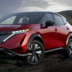 2023 Nissan Ariya in Red