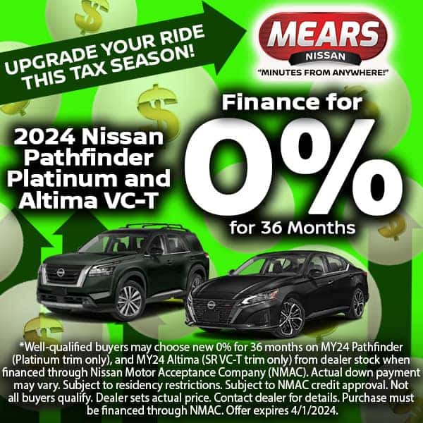 Nissan Lease & Finance Deals Alliance New Car Lease Specials
