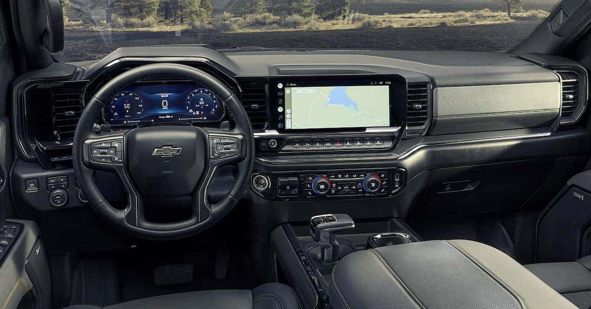 2023 Chevy Silverado - Dashboard and Steering Wheel