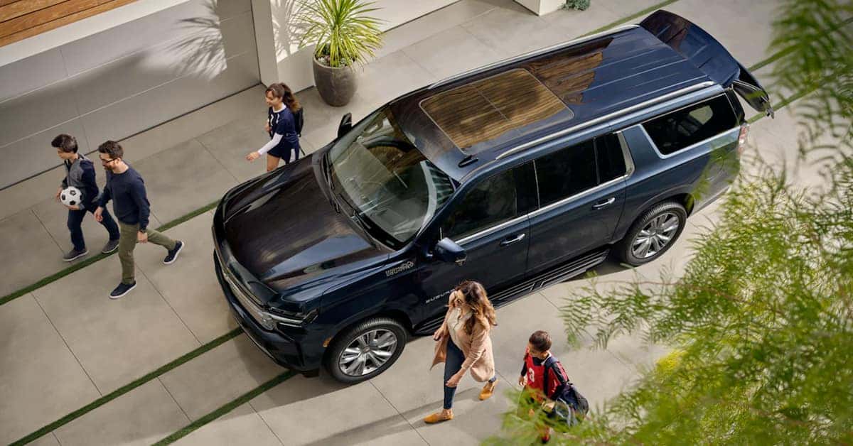 2023 Chevy Suburban - Top View