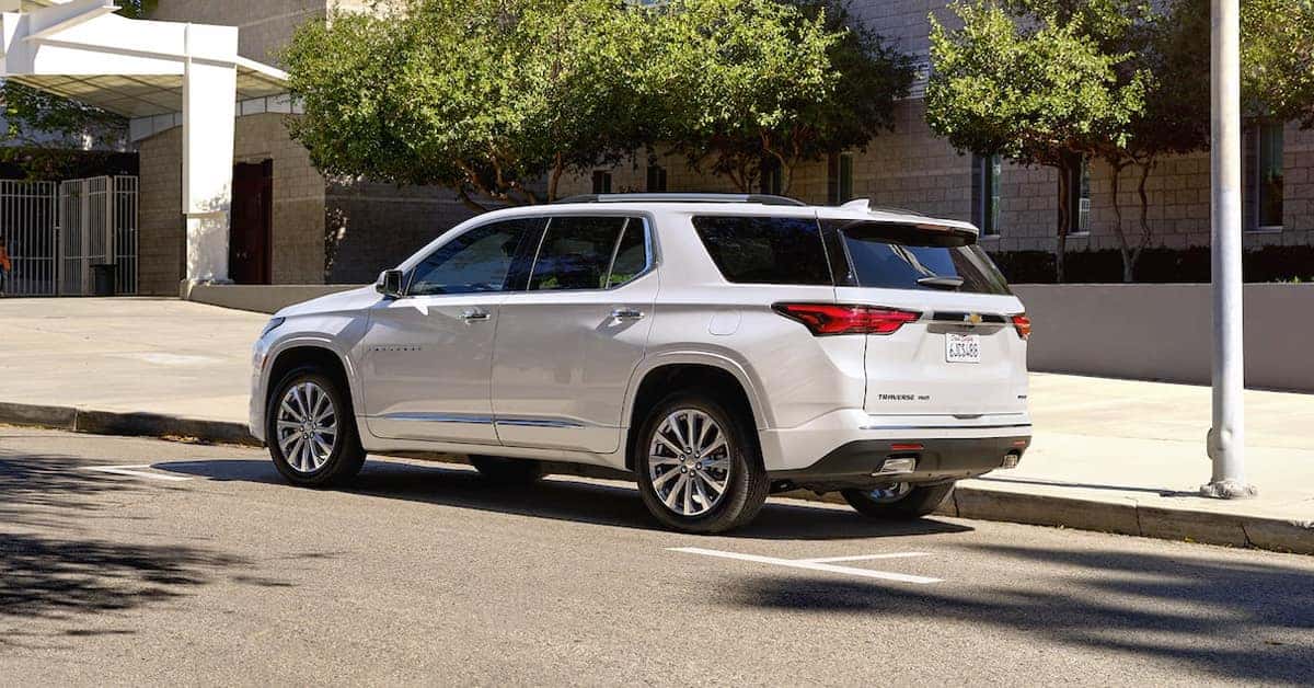 2023 Chevy Traverse Parked
