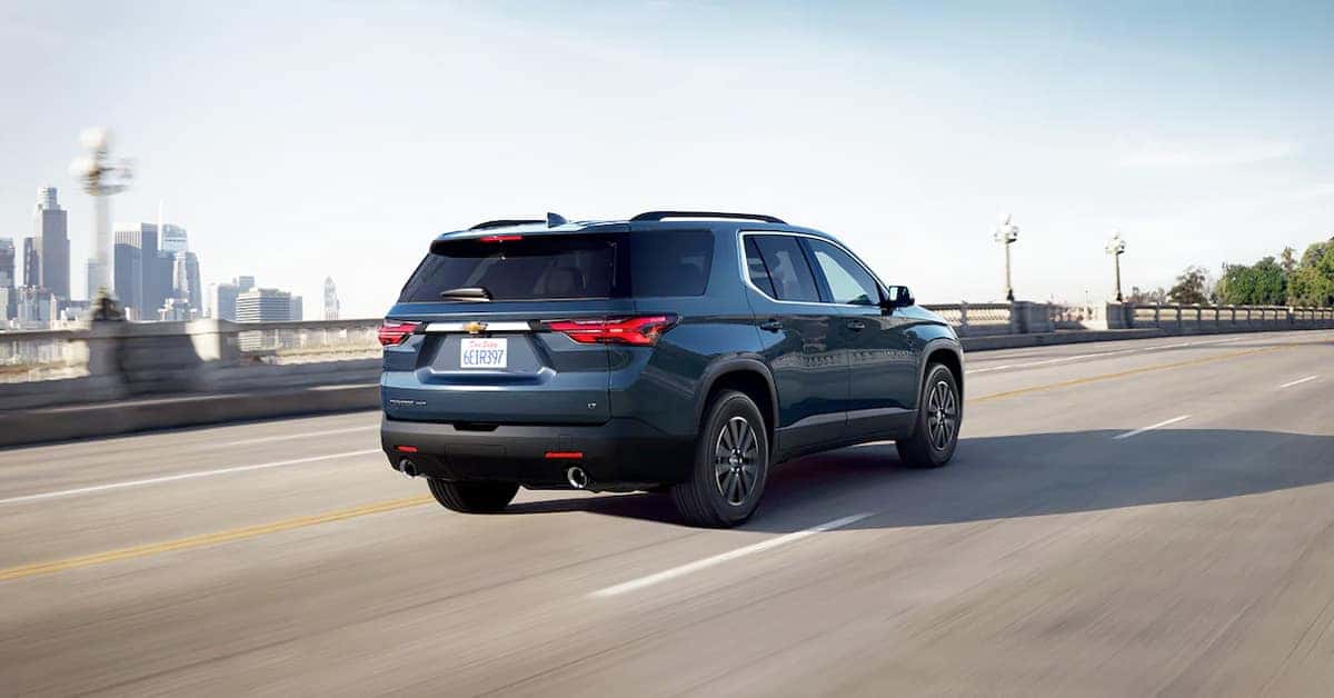 2023 Chevy Traverse On the Road