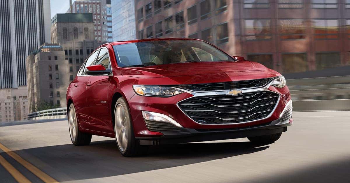 2024 Chevrolet Malibu Driving on the city