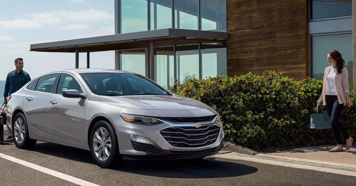 2024 Chevrolet Malibu Parked in front of the house