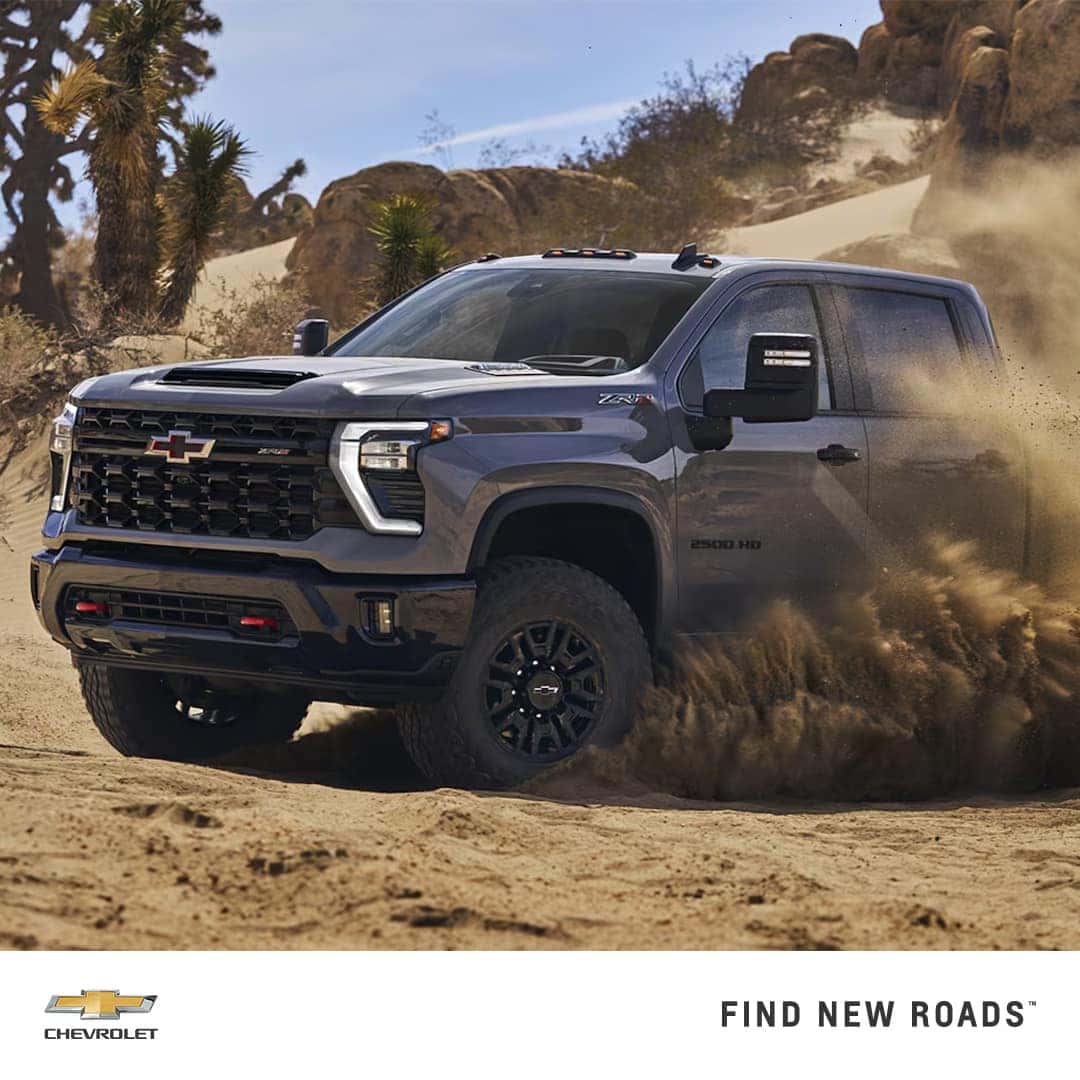 2024 Chevrolet Silverado 2500 HD - Driving on the Desert