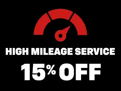 High Mileage Service 15% Off