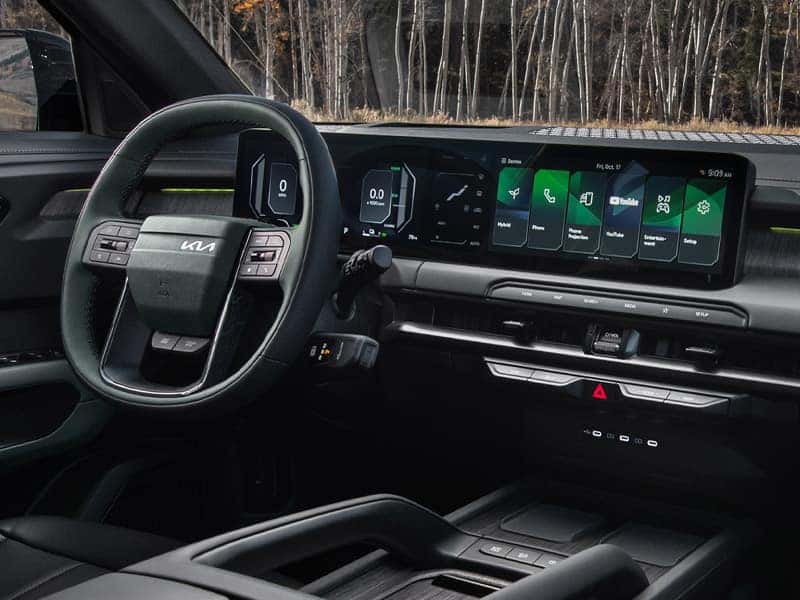 New 2027 Kia Telluride Hybrid Midsize SUV Interior Comfort Features and Technology