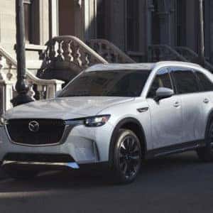 2024 Mazda CX-90 parked front driver side