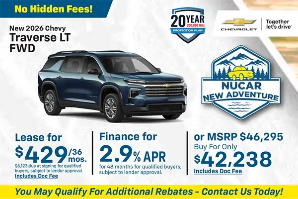 2026 Chevrolet Travese