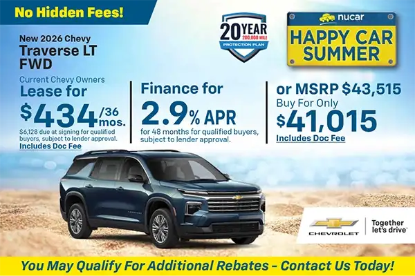 2026 Chevrolet Travese