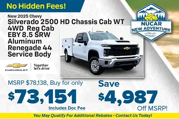 2025 Silverado 2500HD EBY SRW Aluminum Renegade