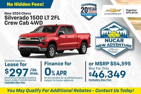 New 2026 Chevrolet Silverado 1500 