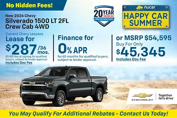 New 2026 Chevrolet Silverado 1500 