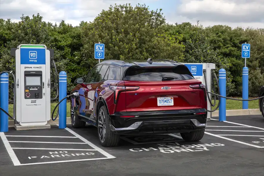 2026 Chevrolet Blazer EV SS Charging